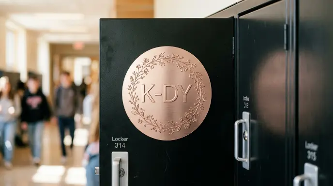 Popular Name Magnets for Lockers