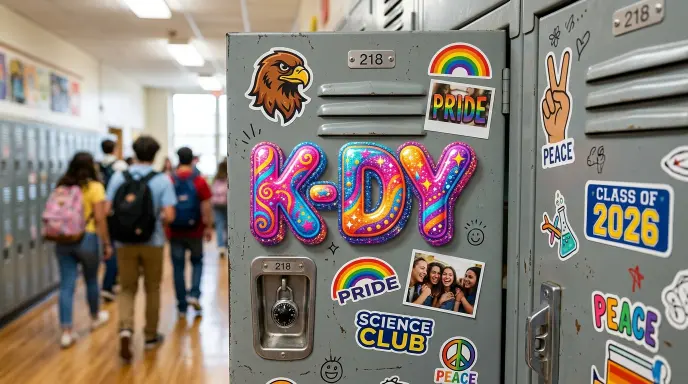 Name Magnets for Lockers